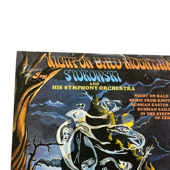 STOKOWSKI NIGHT ON BALD MOUNTAIN LP 12” VINYL CLASSICAL MUSIC RECORD - Picture 4 of 6